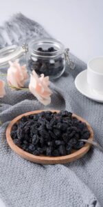 Premium Black Raisins (Kali Kishmish) – Sweet, Juicy & Nutrient-Rich Dry Fruits - Image 2