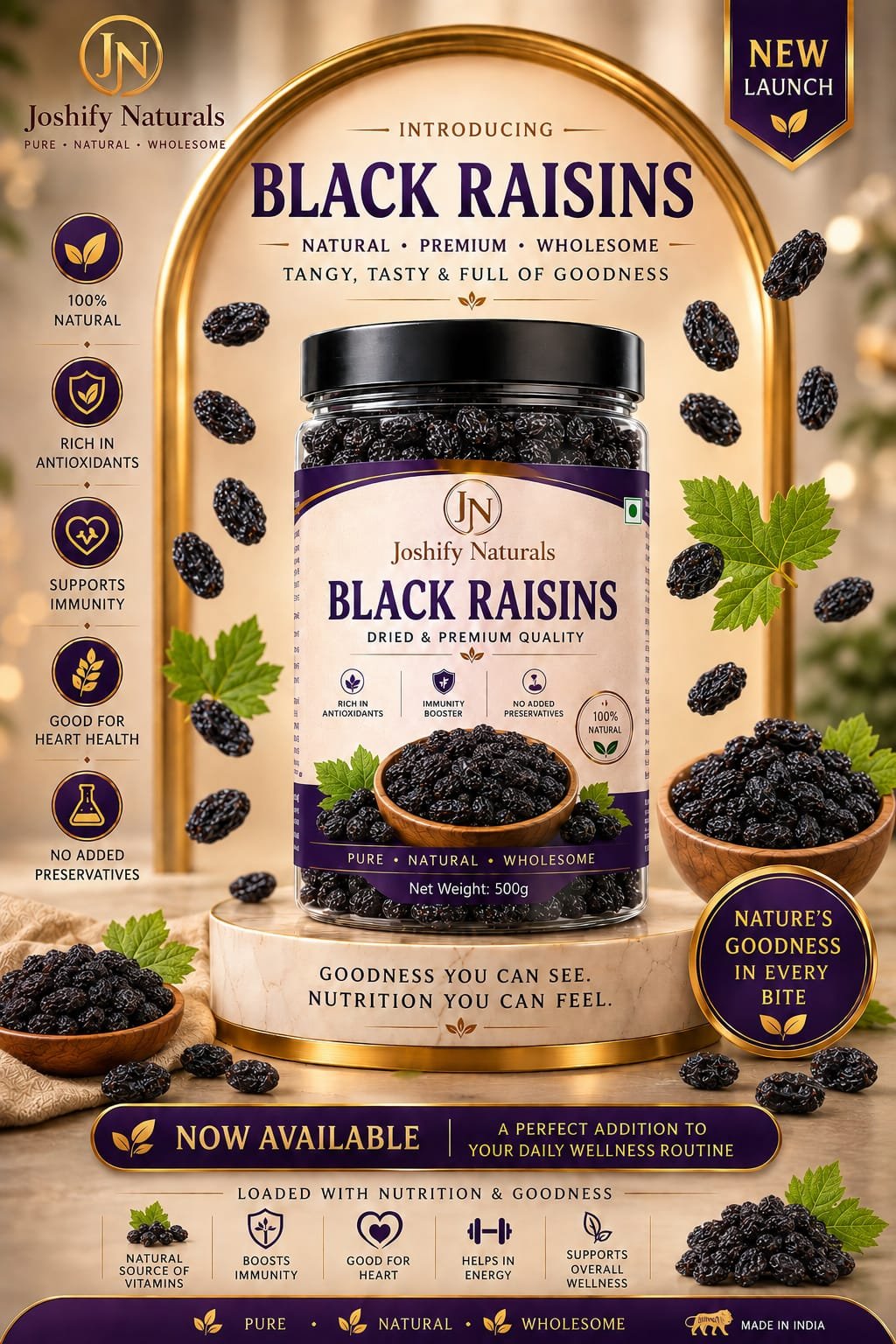 Black Raisins Iron Boost Black Raisins - Image 1