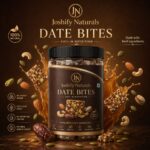 Date Bites by Joshify Naturals - No Added Sugar Healthy Dry Fruit Energy Bites