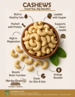 Premium Kaju W180 (Whole Cashews) – Jumbo Size, Fresh & Crunchy Cashew Nuts - Image 4
