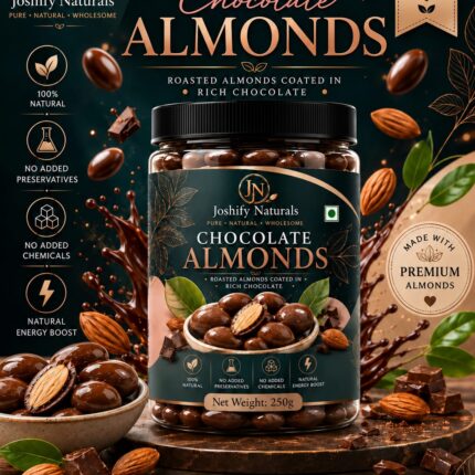 Premium Chocolate Almonds | Roasted Almonds Coated In Rich Chocolate