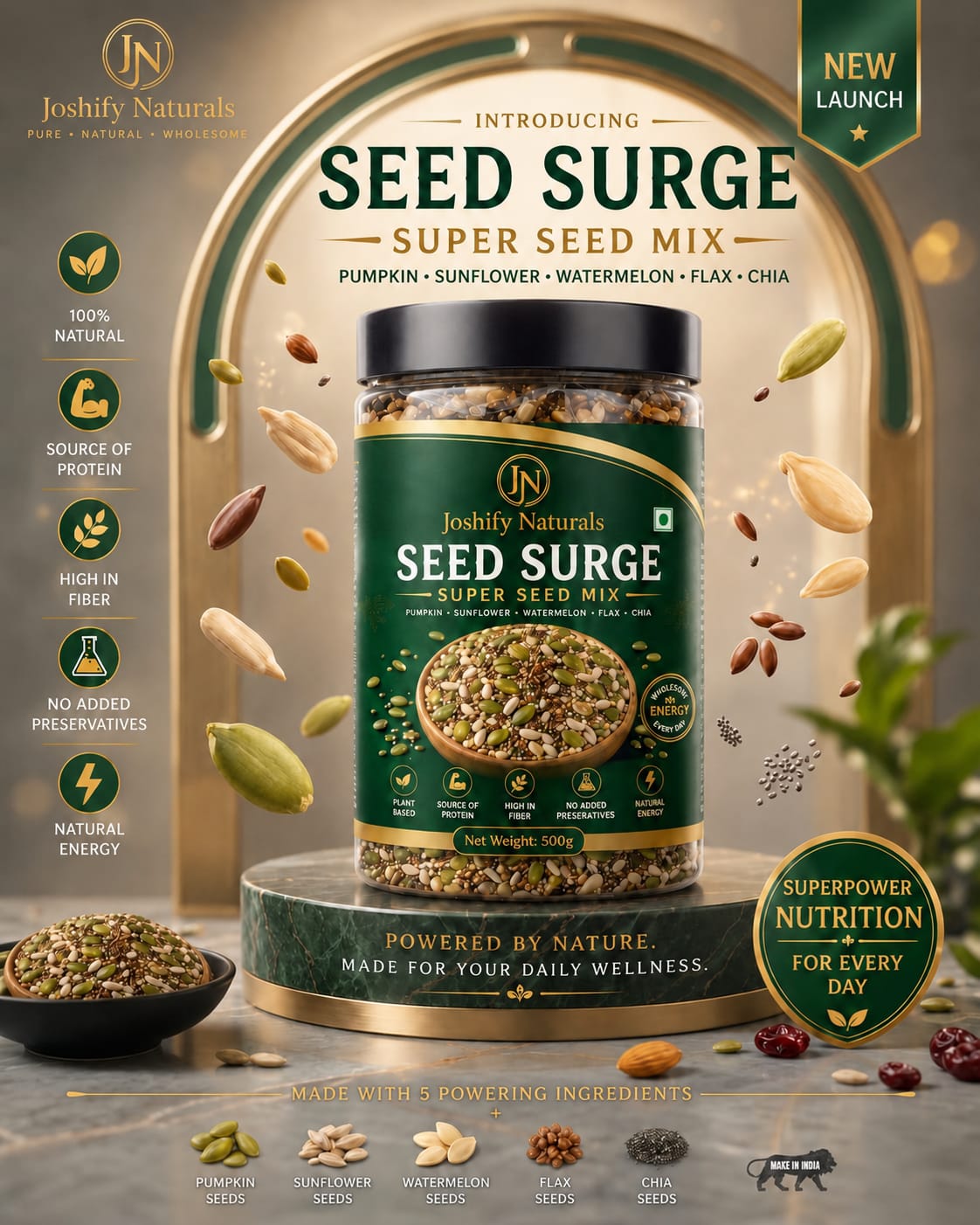 Seed Mix Seed Surge - Super Seed Mix - Image 1